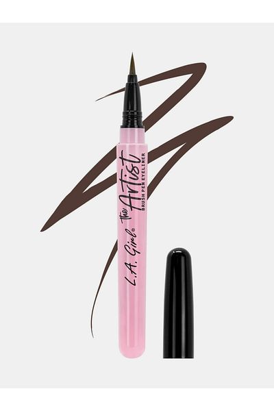 LA Girl The Artist Brush Pen Eyeliner, GLE739 Chocolate Brown