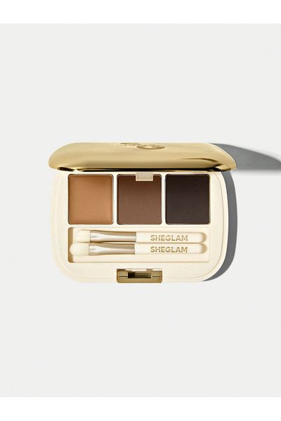 SHEGLAM Expert Eyebrow Palette, 101 Dark Brown
