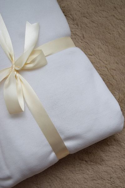 Home Fitted Sheet Set Double 160X200 White Cotton Combed Fabric - Anti-Sweat Fabric