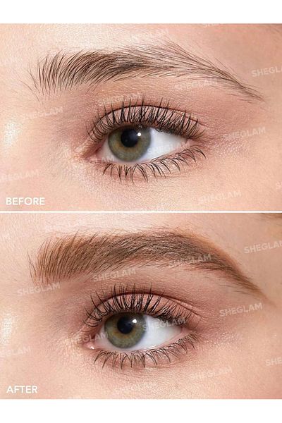 SHEGLAM Expert Eyebrow Palette, 101 Dark Brown