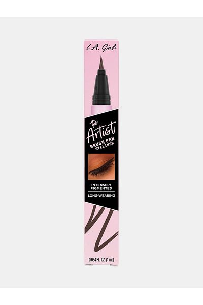 LA Girl The Artist Brush Pen Eyeliner, GLE739 Chocolate Brown