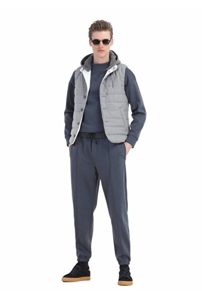 Ramsey Γκρι φούτερ με λαιμόκοψη