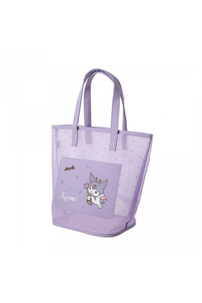 Miniso Sanrio Kuromi Mesh Shoulder Bag - 32x28cm