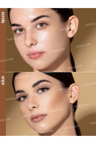 SHEGLAM كونتور سائل من Sun Sculpt باللون الذهبي