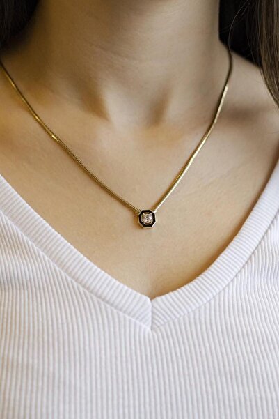 SEMİZ KUYUMCULUK Çağla Model Altın Kolye