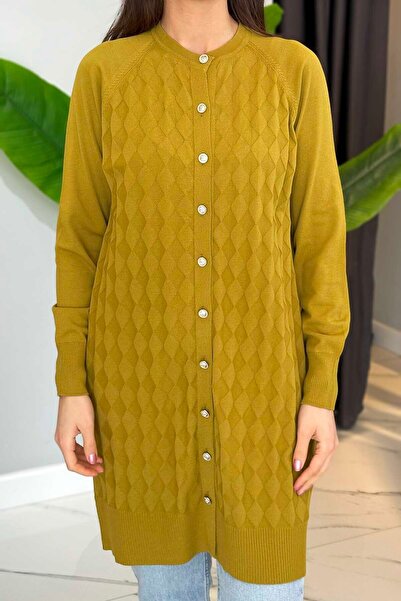 Nuss Λαδί πράσινη ζακέτα 305