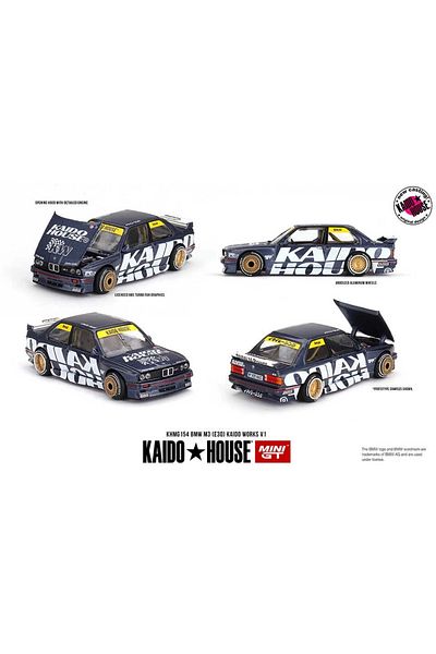mini gt 1/64 Kaidohouse Bmw M3 (E30) Kaido Works V1