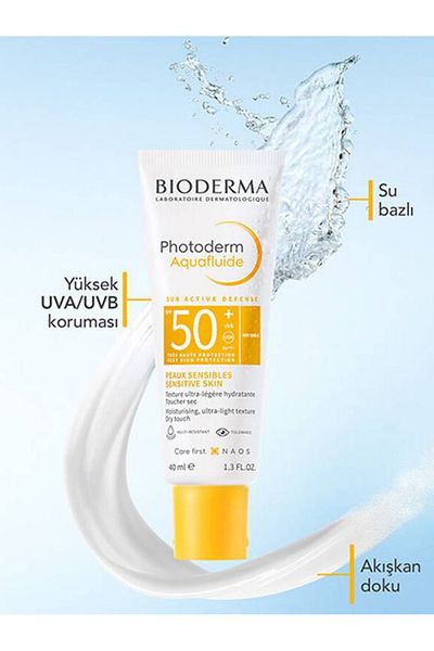 Bioderma Aqua Fluid Moisturizing Sunscreen, 40ml