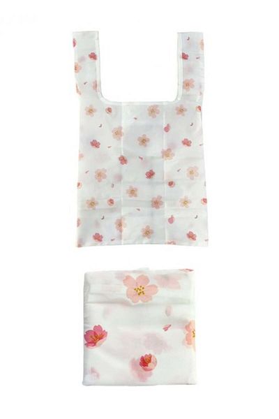 Miniso Sakura Blossom Series Foldable Shopping Bag
