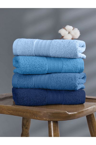 Rebeka Home Collection Σετ πετσετών Blue Rainbow