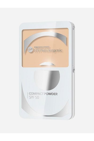 Bell HYPO Compact Powder with SPF 50, 05 Carmel