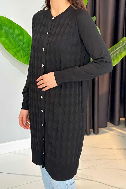 Nuss 305 Μαύρη ζακέτα