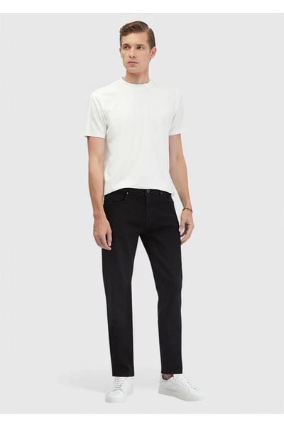 Ramsey Ecru Crew Neck T-shirt