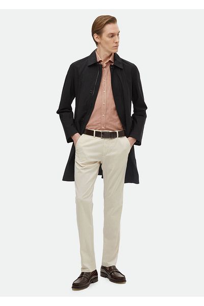 Ramsey Casual παντελόνι Ecru Regular Fit