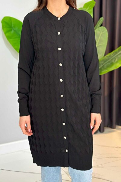 Nuss 305 Μαύρη ζακέτα