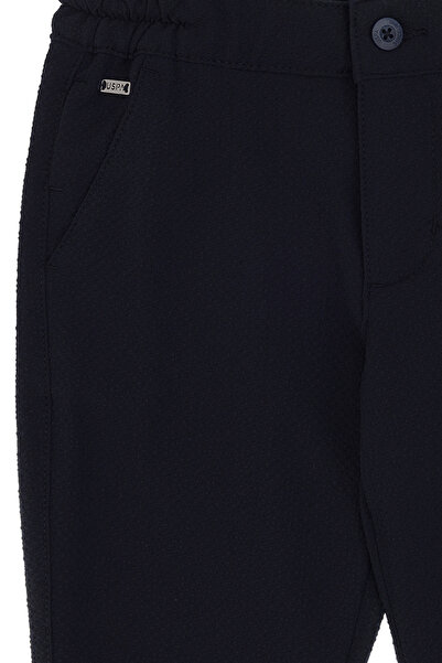 U.S. Polo Assn. Erkek Çocuk Lacivert Kanvas Pantolon 50305940-VR033