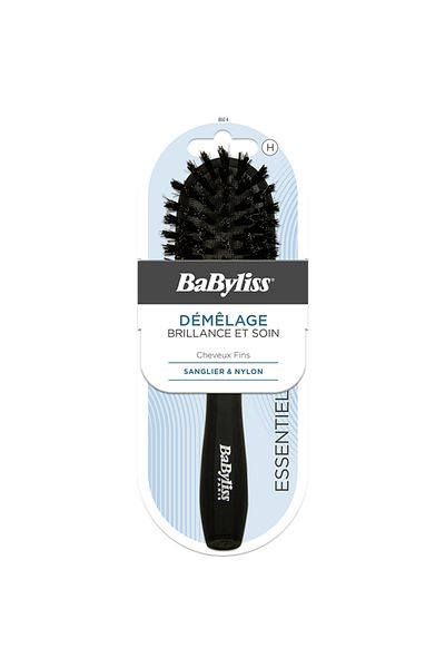BABYLİSS Babyliss Medium Hair Brush Porcupine - Soft Bristle To Reduce Hair Breakage, Unisex