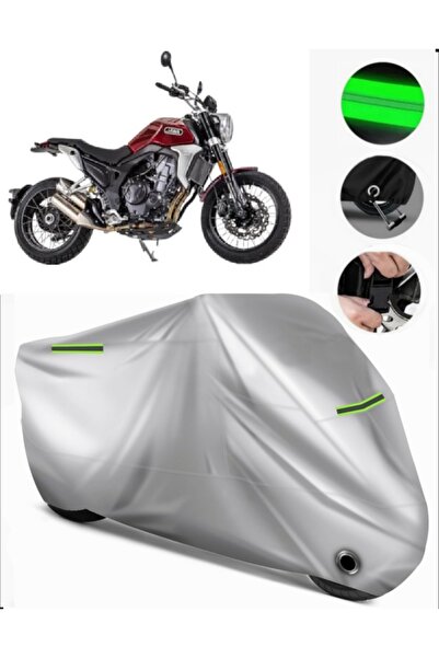 MotoEN Jawa Rvm 500 Scrambler Compatible Motorcycle Tarpaulin Premium (Lock C...