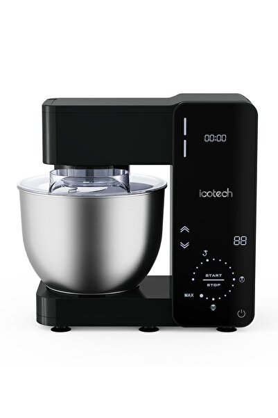 icotech SM60 6 lt Hamur Yoğurma Kıyma Çekme Katı Meyve Sıkma Profesyonel Stand Mikser Mutfak Şefi