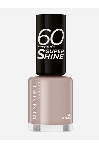 Rimmel 60 Seconds Super Shine Nail Polish 561, #Yolo, 8 ml - 0.25 fl oz