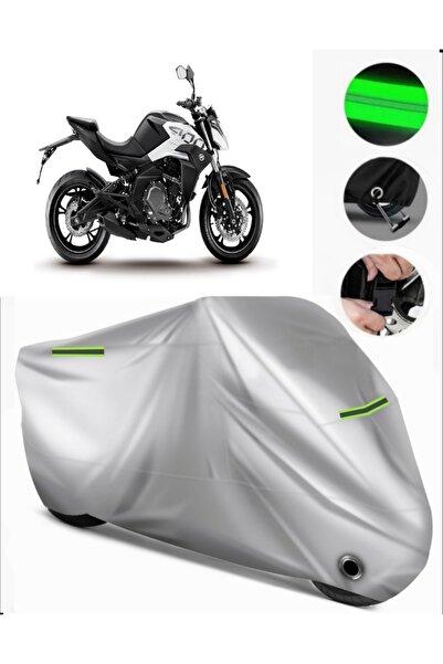 MotoEN غطاء دراجة نارية متوافق مع CF Moto 400NK Premium (متوافق مع القفل) - ر...