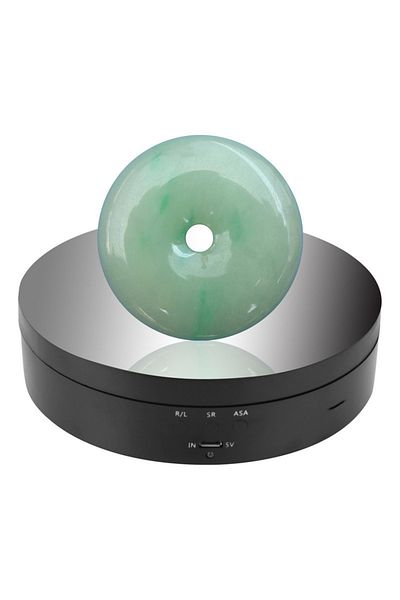 Choice 138MM black1 3 Speeds Electric Rotating Visualizer 360° Turntable Regulation USB Charge Display Stan