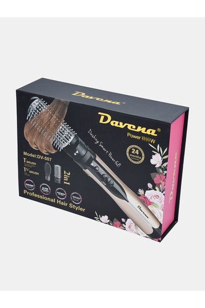 Davena مصفف شعر مع فرشاتين، 1000 واط