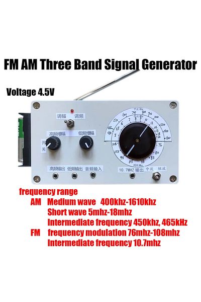 Choice Signal generator AM FM Three Band Medium Wave AM FM Radio Signal Generator SW Wireless Transmitter 5