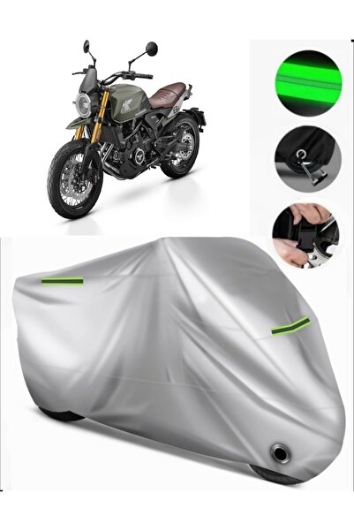 MotoEN Seiemmezzo Scr Rear Bag Compatible Premium Motorcycle Tarpaulin (Lock ...
