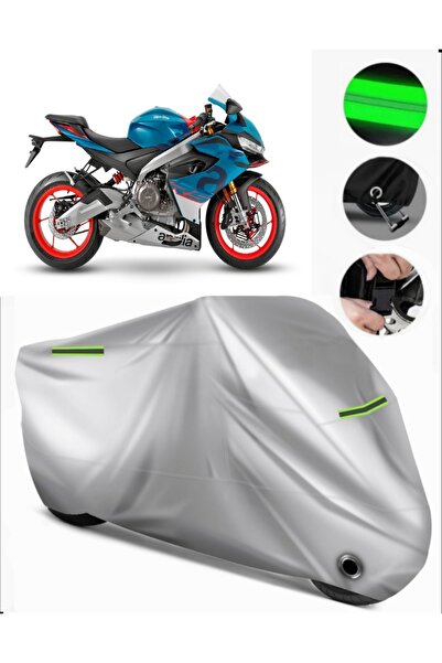MotoEN Aprilia Rs 660 Rear Bag Compatible Premium Motorcycle Tarpaulin (Lock ...