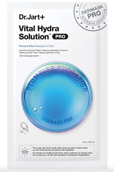 Dr. Jart+ Hydra Solution ™   Pro Glow Face Mask with Hyaluronic Acid 0.91 oz / 26 g