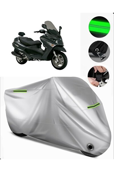 MotoEN Piaggio X Evo 400 Compatible Motorcycle Tarpaulin Premium (Lock Compat...