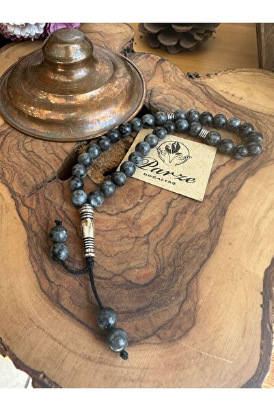 parze doğaltaş Spectrolite Natural Stone Rosary 6 mm