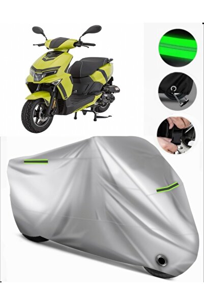 MotoEN Mondial Air Time Compatible Motorcycle Tarpaulin Premium (Lock Compati...
