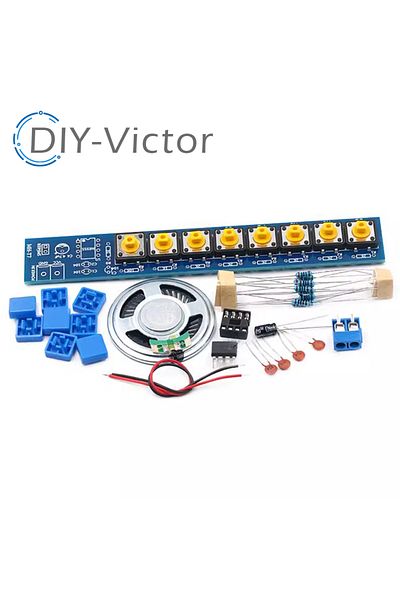 Choice 1set DIY Kit NE555 Component Electronics Electric Piano Organ Module