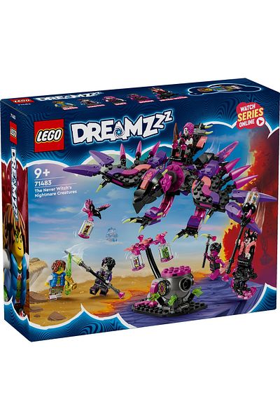 LEGO LEGO DREAMZzz set - The Witch of Never's Nightmare Creatures (71483)
