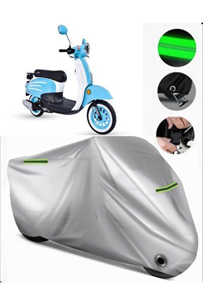 MotoEN Arora Dazzle 50 Compatible Motorcycle Tarpaulin Premium (Lock Compatib...