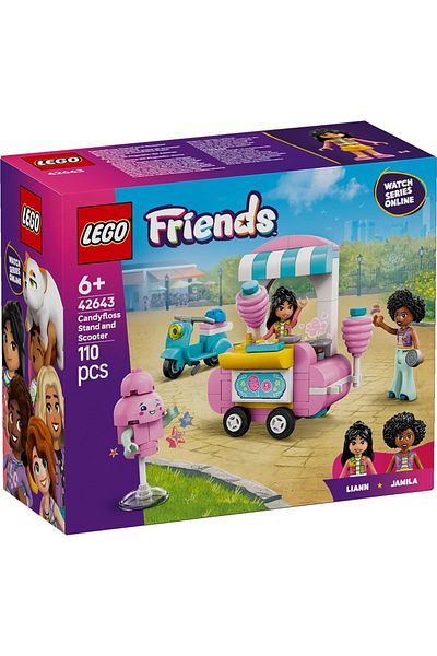 LEGO LEGO Friends Set - Cotton Candy Stall and Scooter (42643)