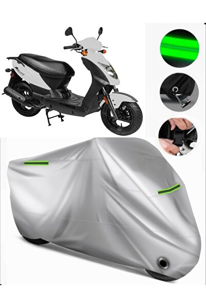 MotoEN Kymco Agility 50 Compatible Motorcycle Tarpaulin Premium (Lock Compati...