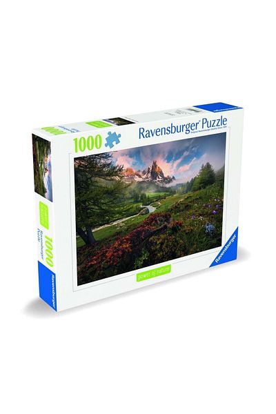 RAVENSBURGER - Puzzle peisaj vale de munte 1000 piese design nou