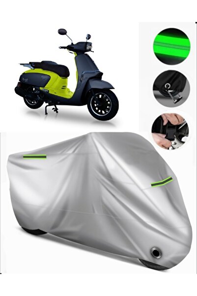 MotoEN Motolux Macchiato 50 Compatible Motorcycle Tarpaulin Premium (Lock Com...