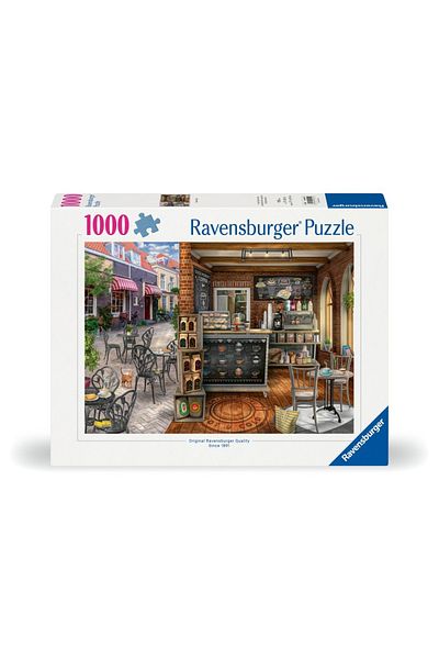 RAVENSBURGER - Picturesque cafe puzzle 1000 pieces new design