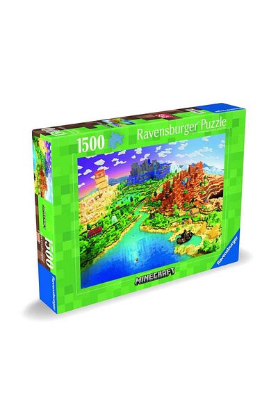 RAVENSBURGER - Minecraft world puzzle 1500 pieces new design