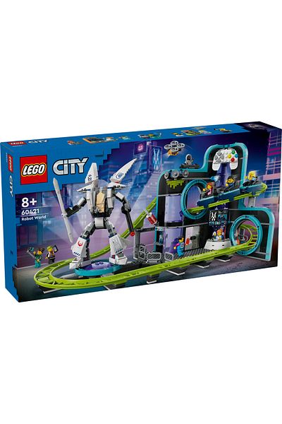 LEGO LEGO City set - Robot World Roller Coaster Park (60421)