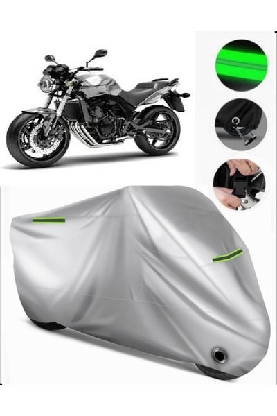 MotoEN غطاء دراجة نارية متوافق مع Honda CBF 600 Premium (متوافق مع القفل) - ر...