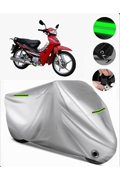 MotoEN Steel Motor Cup 110 Compatible Motorcycle Tarpaulin Premium (Lock Comp...