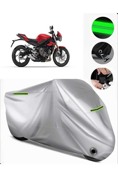 MotoEN Triumph Street Triple Compatible Motorcycle Canvas Premium (متوافق مع ...