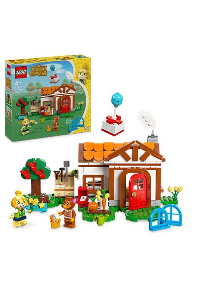 LEGO Set LEGO Animal Crossing - Vizita lui Isabelle (77049)