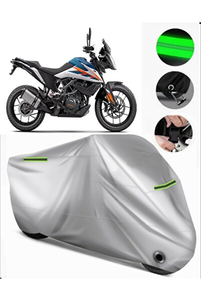 MotoEN Ktm 250 Adventure (125) Rear Bag Compatible Motorcycle Tarpaulin Premi...