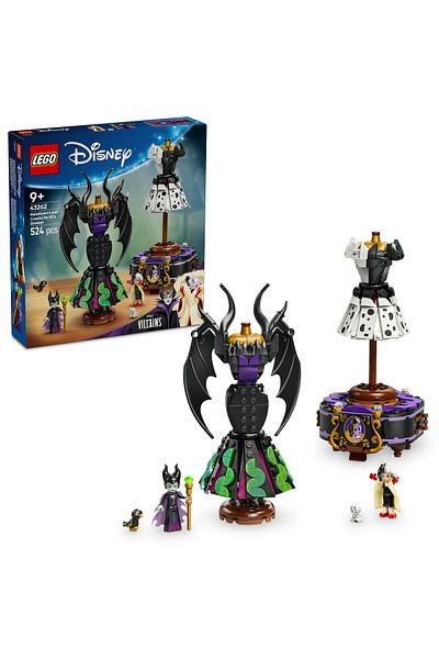 LEGO LEGO Disney Set - Maleficent and Cruella De Vil's Dresses (43262)
